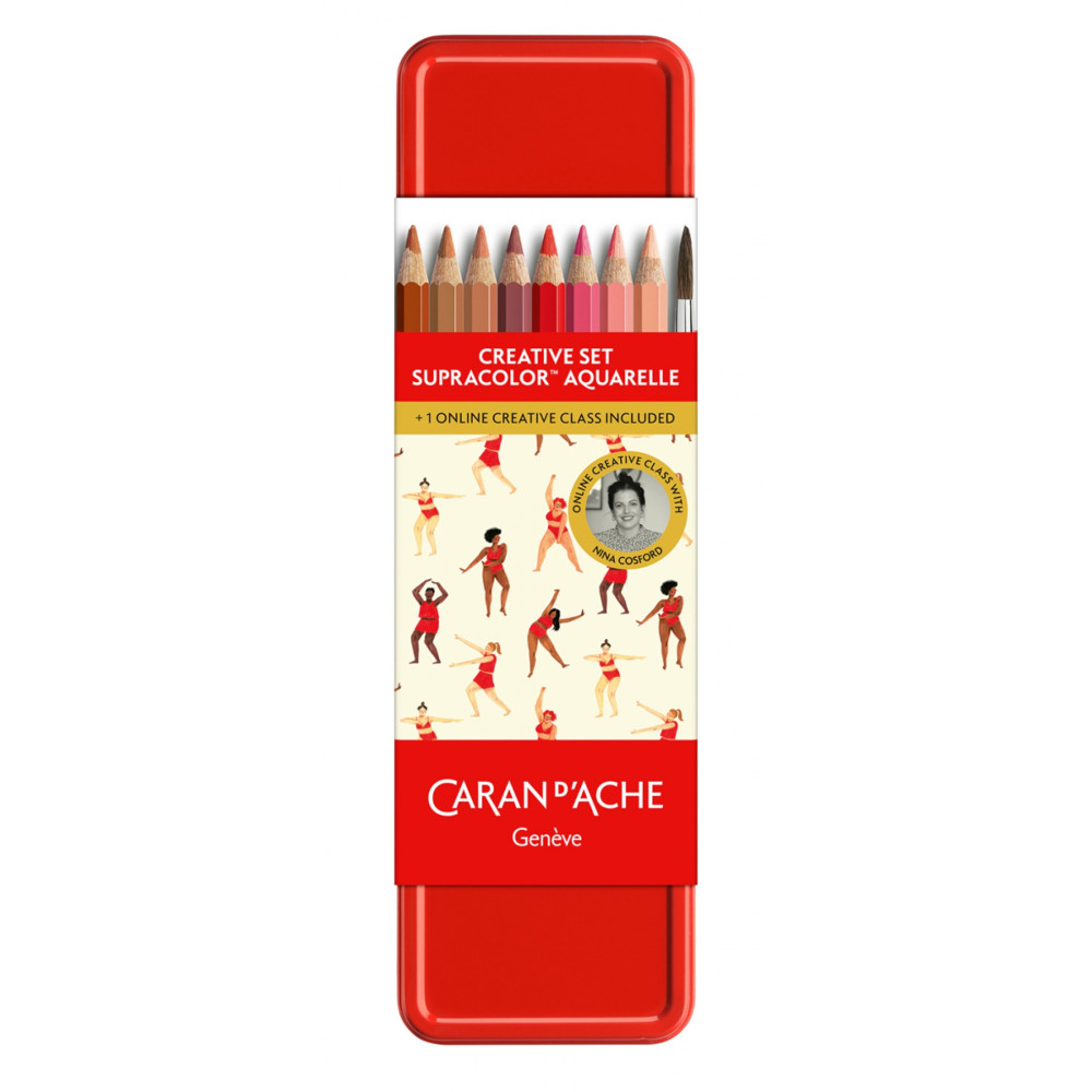 Set of Supracolor Aquarelle pencils - Caran d'Ache - 12 pcs