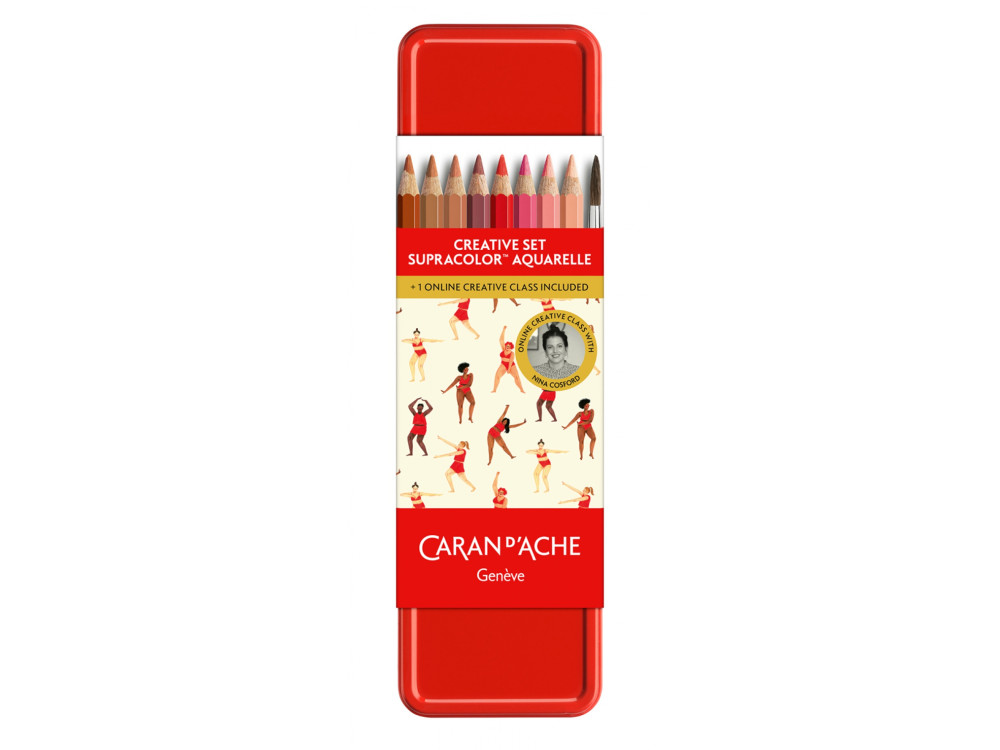Set of Supracolor Aquarelle pencils - Caran d'Ache - 12 pcs