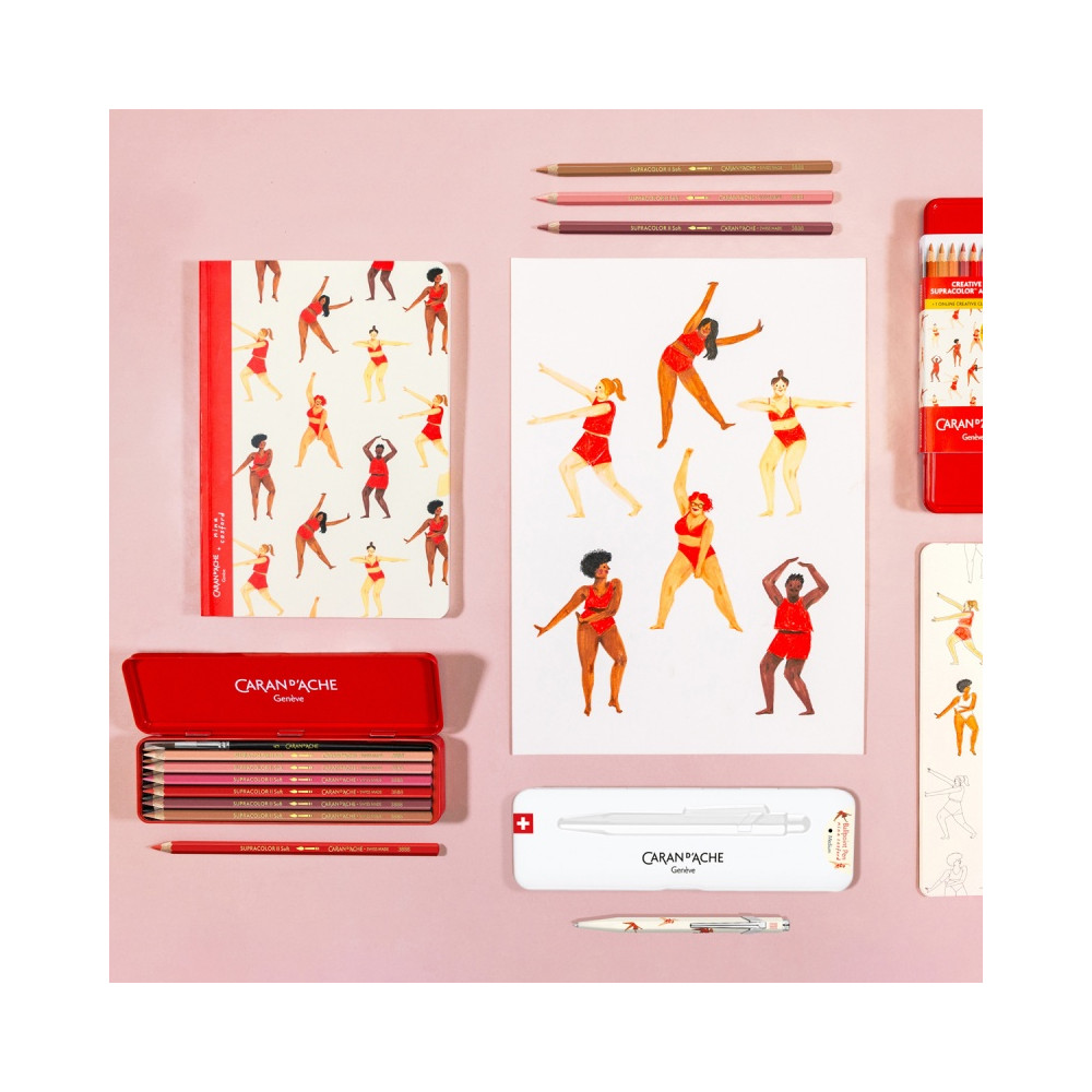 Szkicownik Nina Cosford A5 - Caran d'Ache - Beige