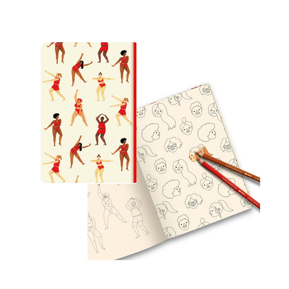 Sketchbook Nina Cosford A5 - Caran d'Ache - Beige