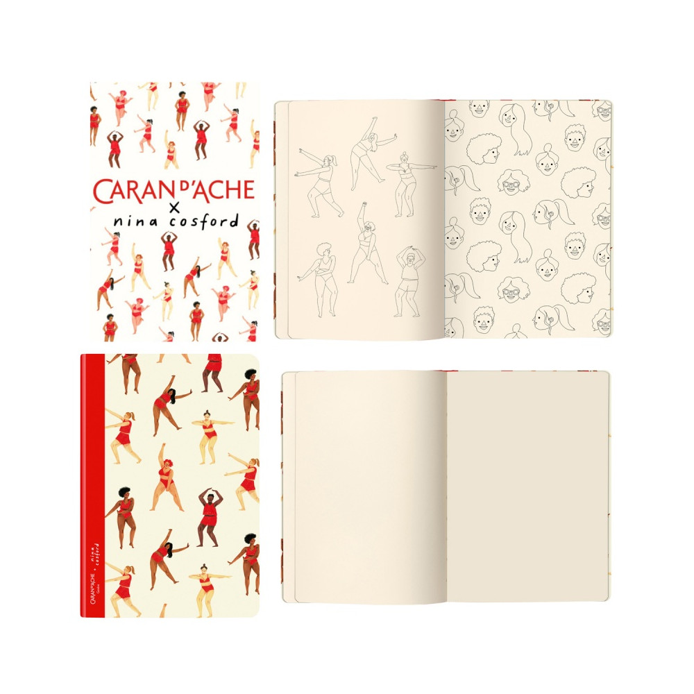Szkicownik Nina Cosford A5 - Caran d'Ache - Beige