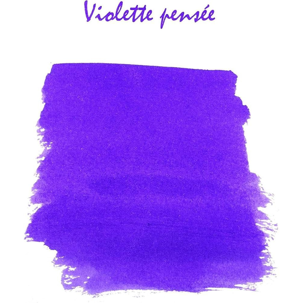 Naboje atramentowe - J.Herbin - Violet Pansy 6 szt.