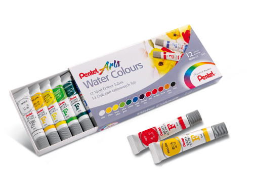 Pentel Water Colours - 12 colours