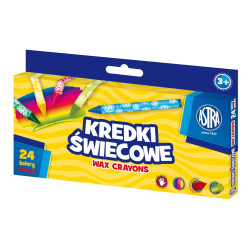 Set of wax crayons - Astra - 24 pcs
