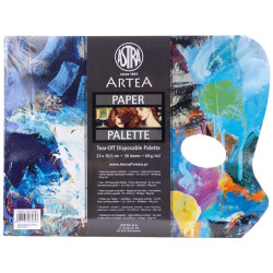 Paleta papierowa do malowania Artea - Astra - 23 x 30,5 cm 36 ark.