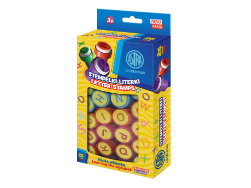 Set of scented stamps Letters - Astra - 26 pcs