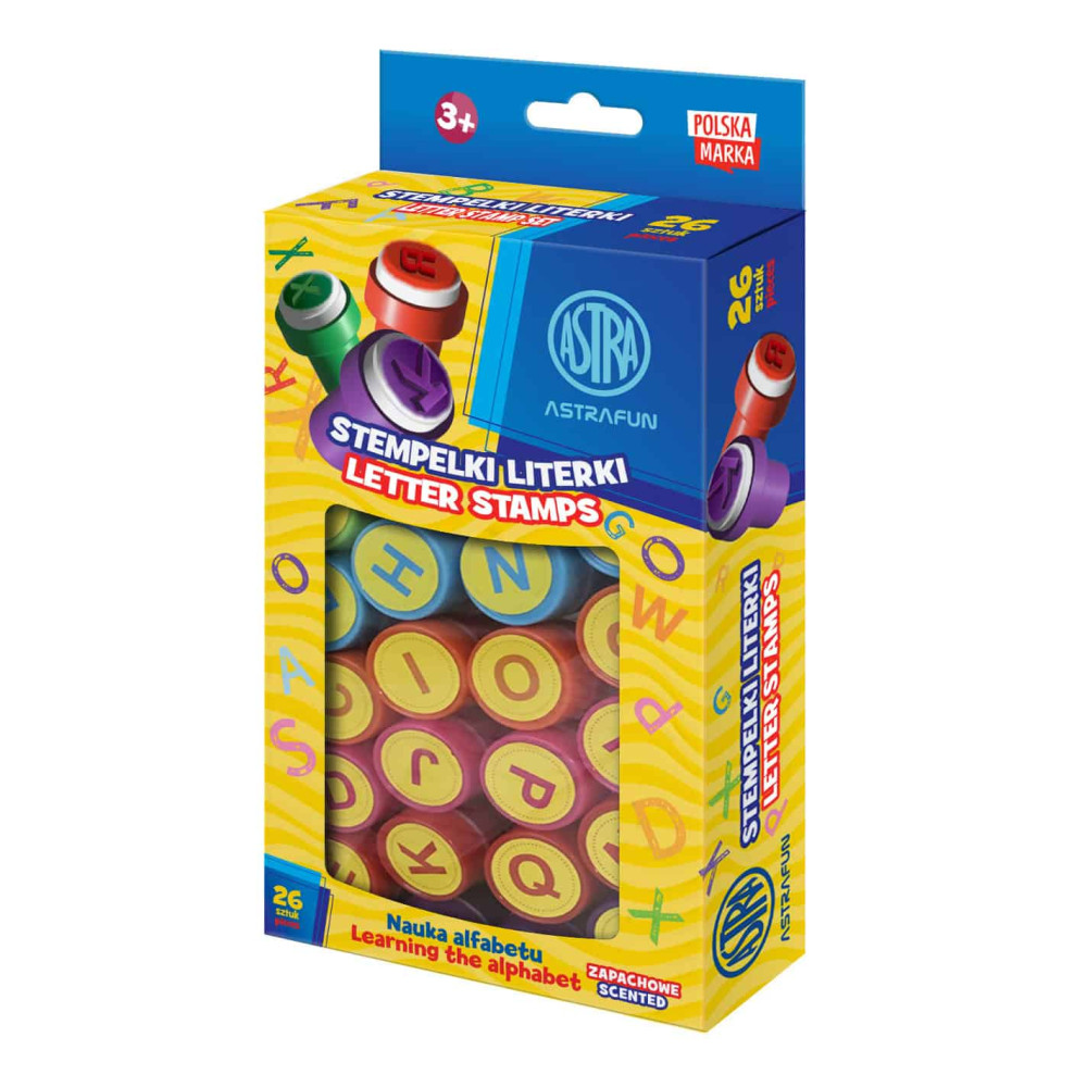 Set of scented stamps Letters - Astra - 26 pcs