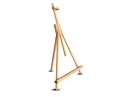 Sztaluga drewniana malarska Artea - Astra - 70 cm
