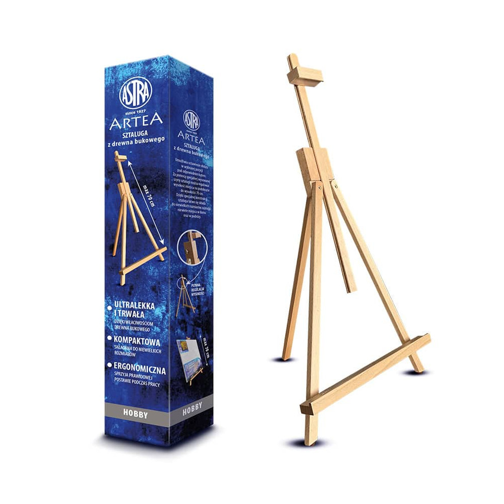 Wooden easel Artea - Astra - 70 cm