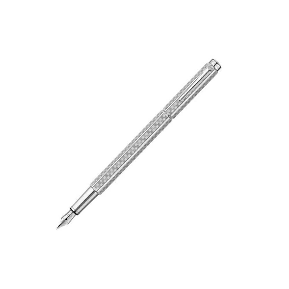 Pióro wieczne Ecridor Damier w etui - Caran d'Ache - Platinum M