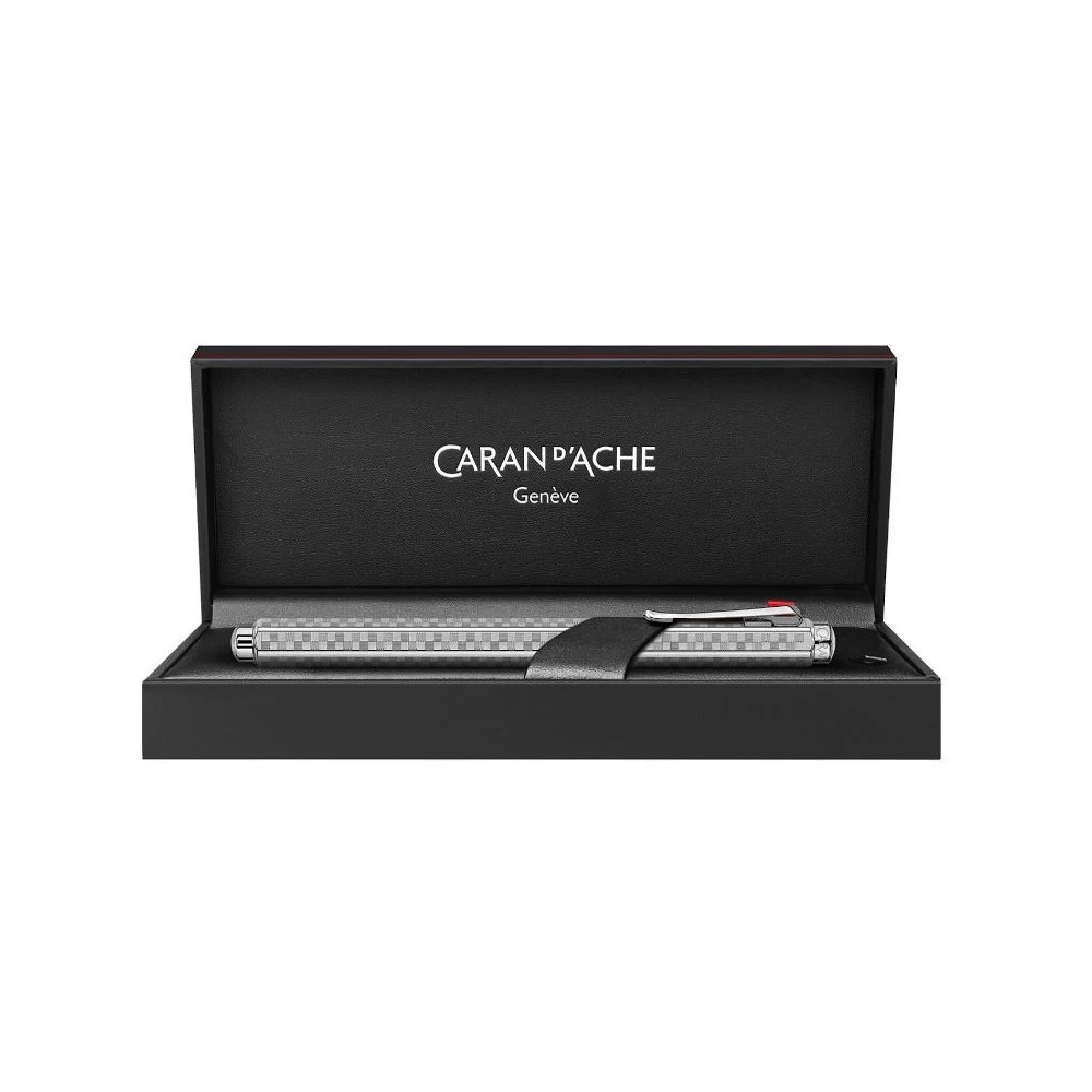 Pióro wieczne Ecridor Damier w etui - Caran d'Ache - Platinum M