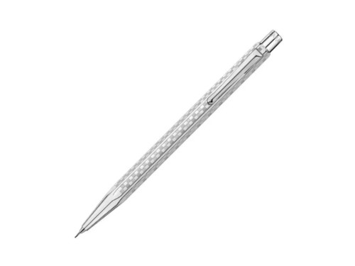 Ecridor Damier mechanical pencil with case - Caran d'Ache - Platinum 0,7 mm