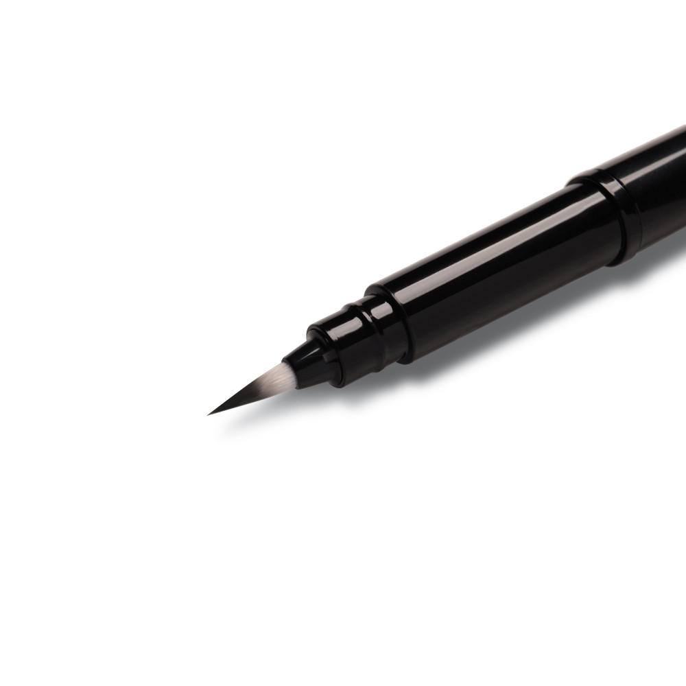 Kieszonkowe pióro Brush Pen - Pentel - czarne