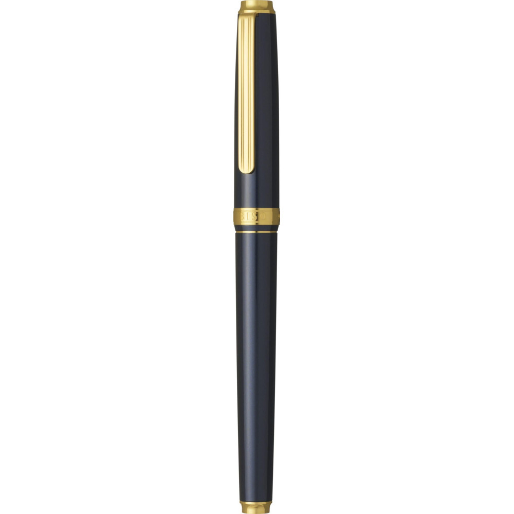 Fountain pen Biso - Platinum - Nebula Black M