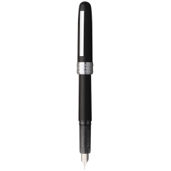Fountain pen Plaisir - Platinum - Black Mist M