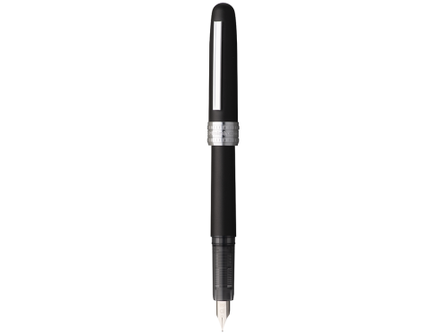 Fountain pen Plaisir - Platinum - Black Mist M