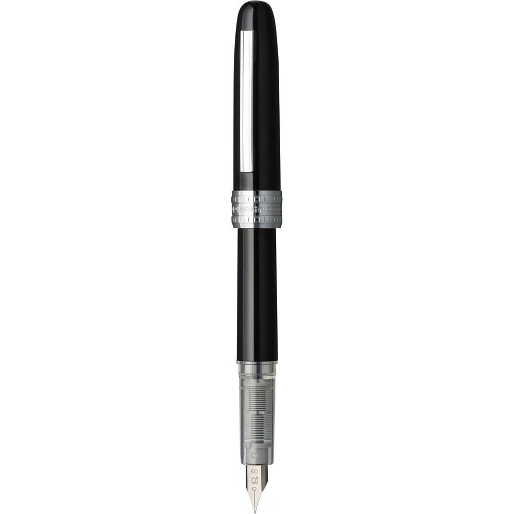 Pióro wieczne Plaisir - Platinum - Black F