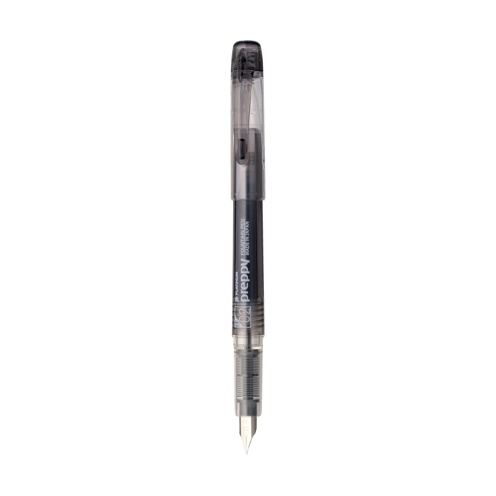 Fountain pen Preppy - Platinum - Black EF