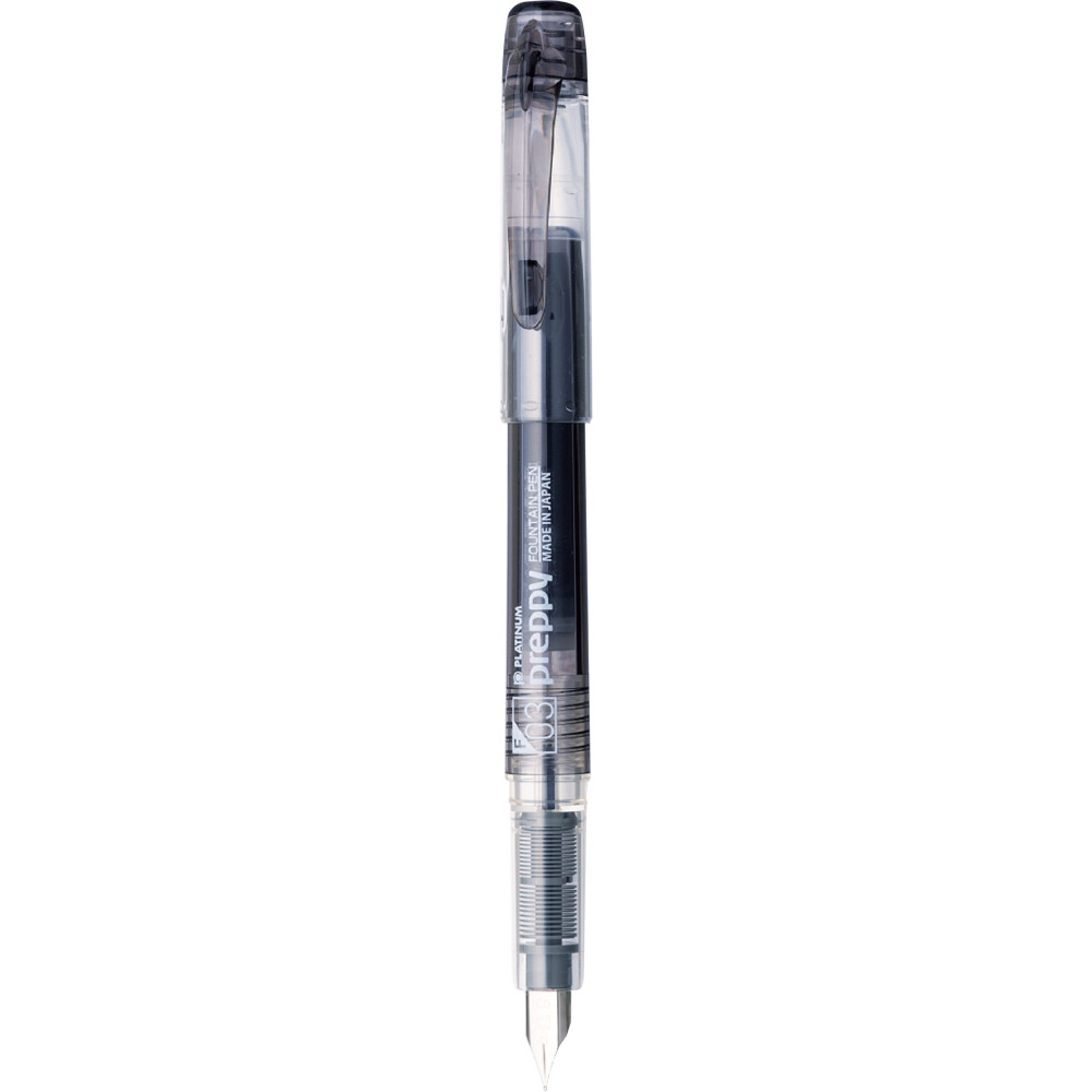 Pióro wieczne Preppy - Platinum - Black M