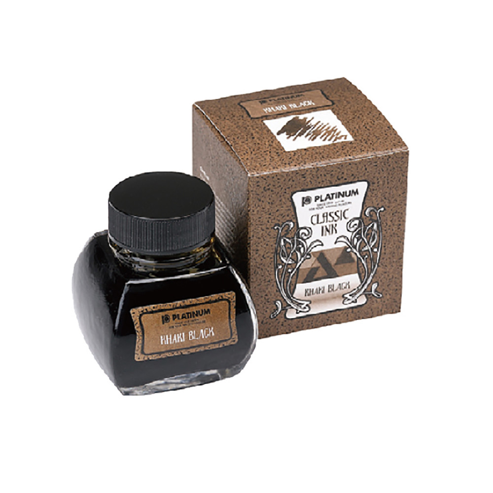 Classic Ink - Platinum - Khaki Black 60 ml