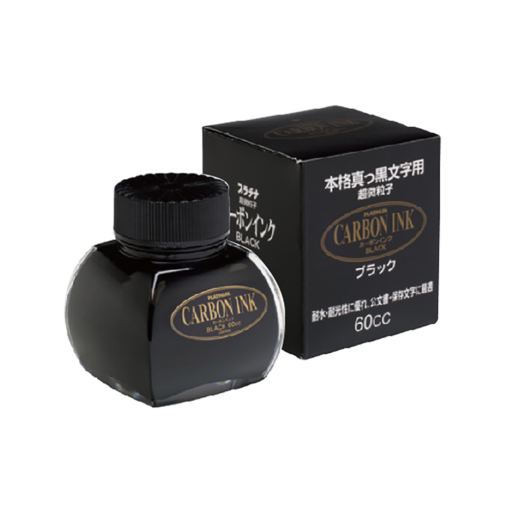 Atrament Carbon Ink - Platinum - Black 60 ml