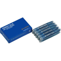 Pigment cartridges - Platinum - Blue 10 pcs
