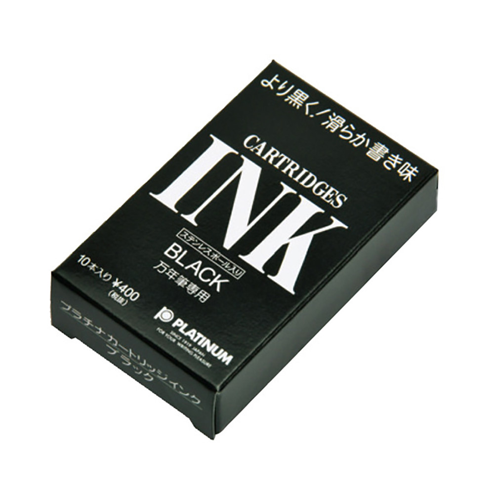 Cartridges Ink - Platinum - Black 10 pcs