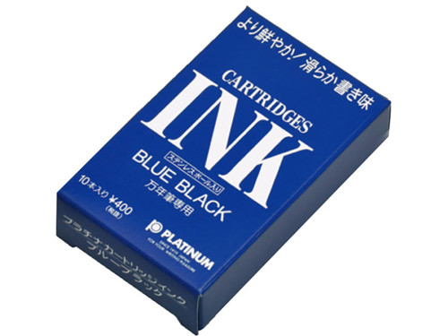 Cartridges Ink - Platinum - Blue-Black 10 pcs