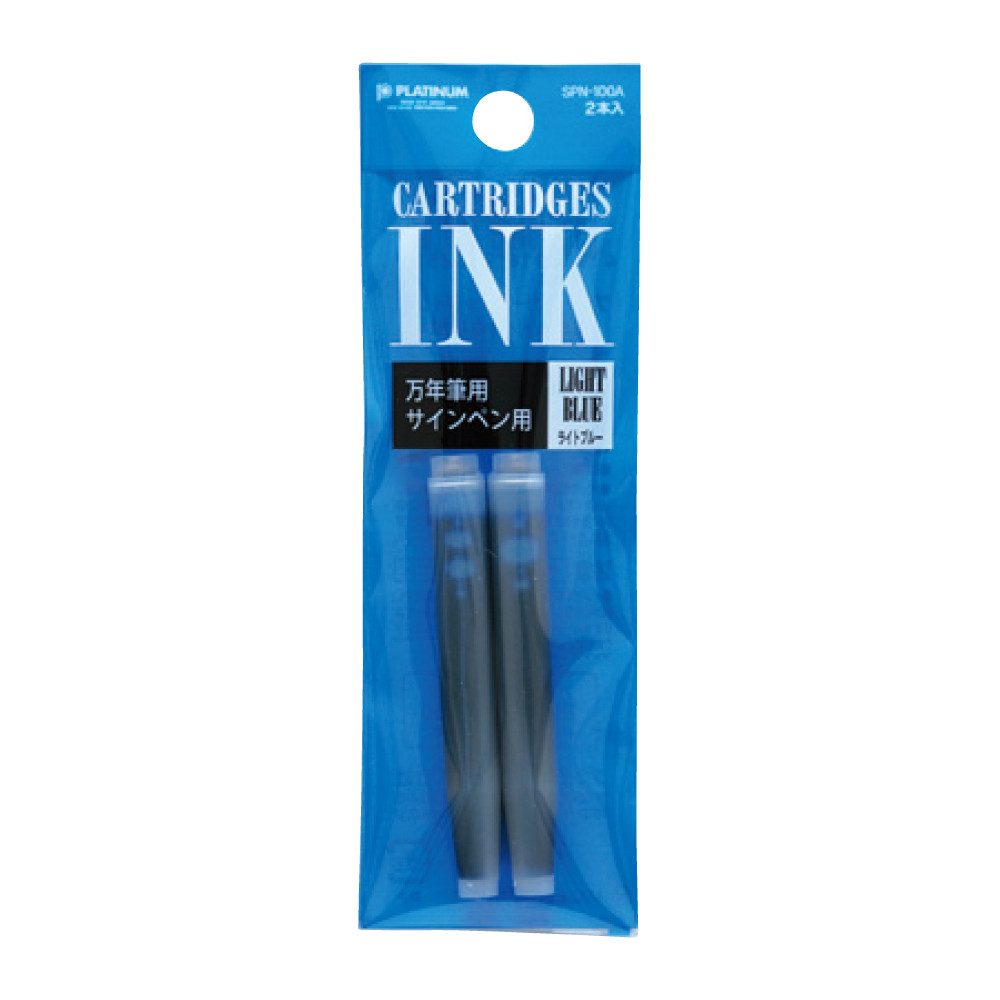 Ink Cartridges - Platinum - Blue 2 pcs