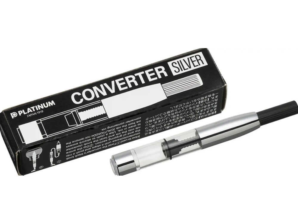 Ink Converter - Platinum - Silver