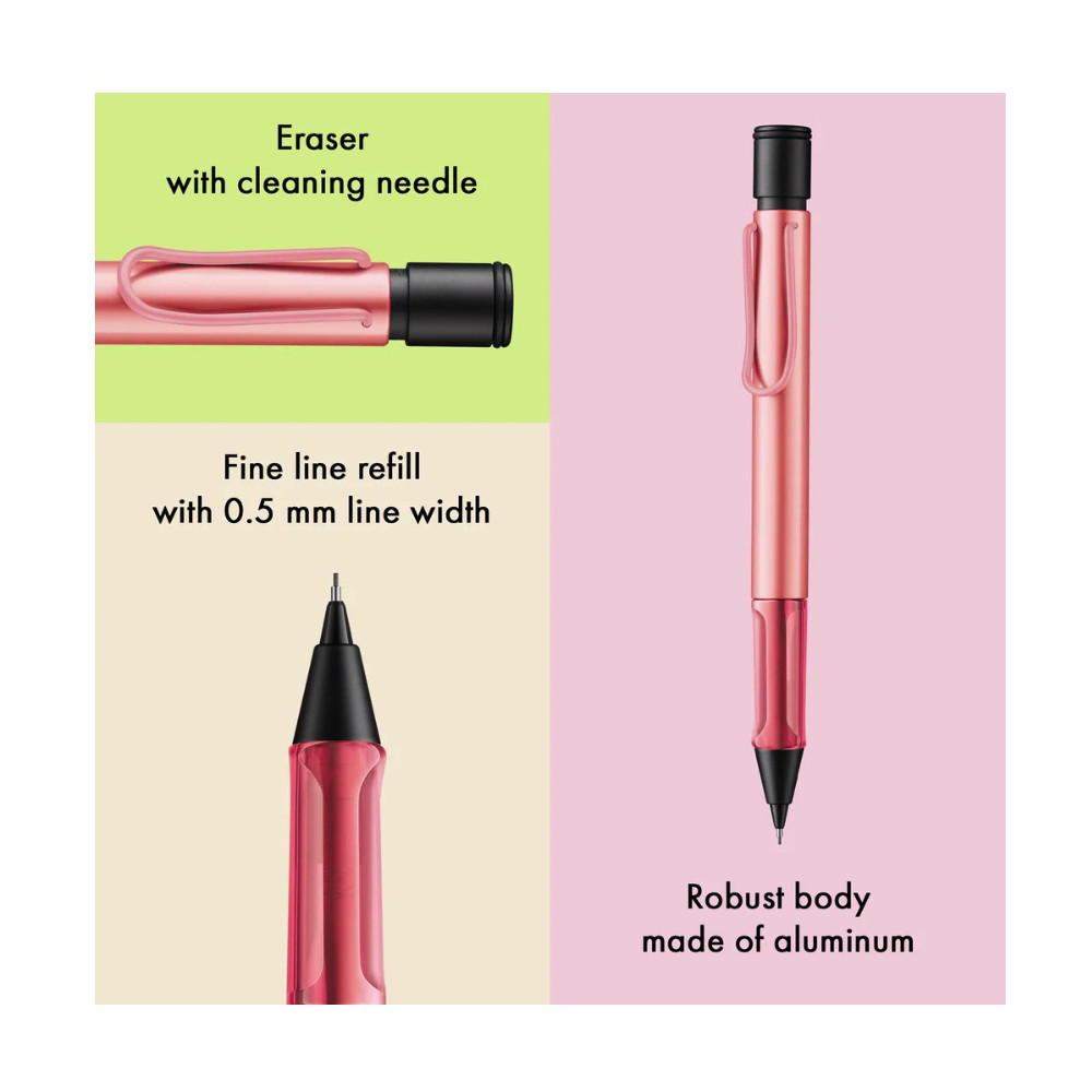Ołówek mechaniczny AL-star Special Edition - Lamy - Flamingo 0,5 mm HB