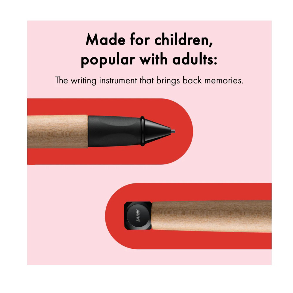 Mechanical pencil abc - Lamy - Black B 1,4 mm