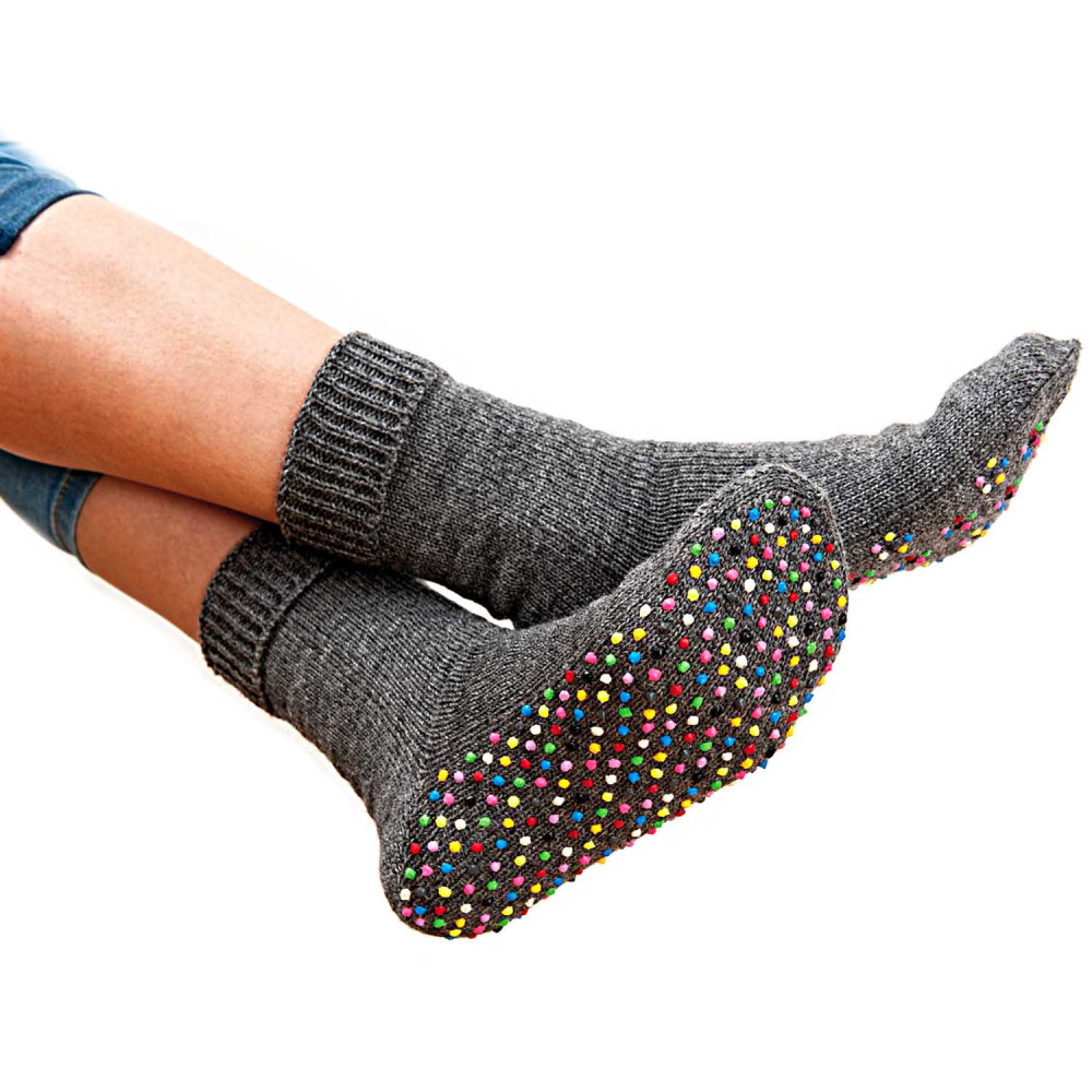 Farba antypoślizgowa Sock Stop - Pentart - Black 80 ml