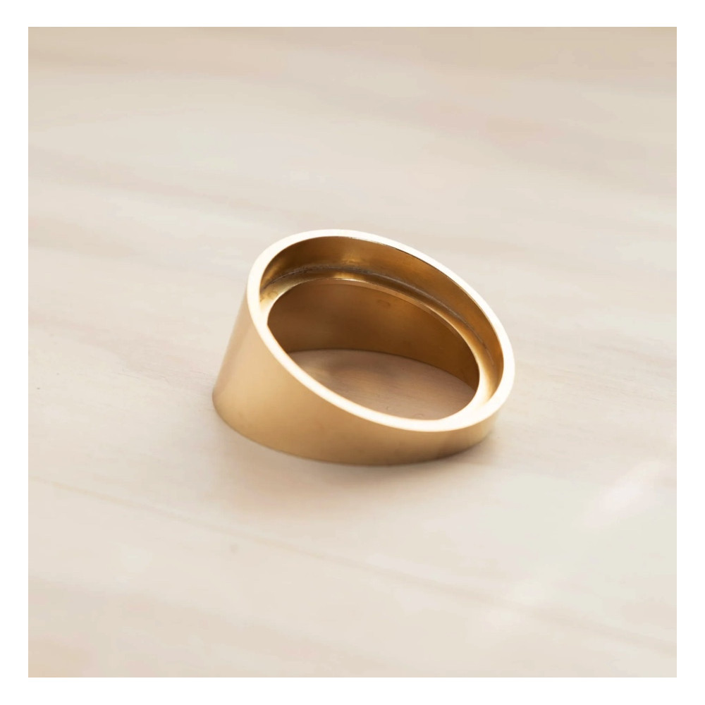 Tilt ink pot holder - Tom’s Studio - Solid Brass