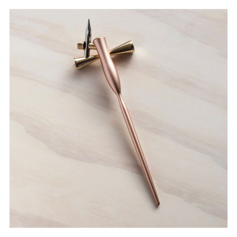Butterfly Pen rest - Tom’s Studio - Brass