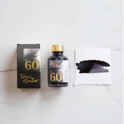 Finest fountain pen Ink - Tom’s Studio - 60 Pigment Black 50 ml