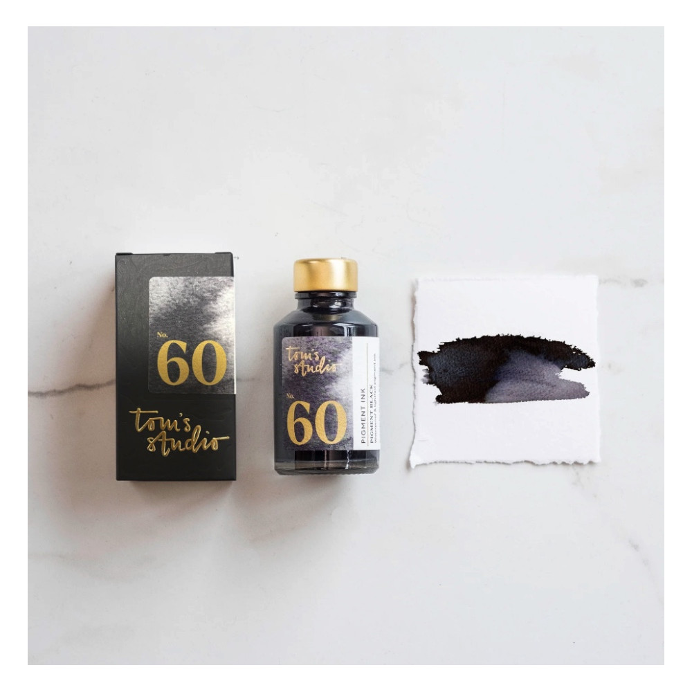 Atrament Finest Ink - Tom's Studio - 60 Pigment Black 50 ml