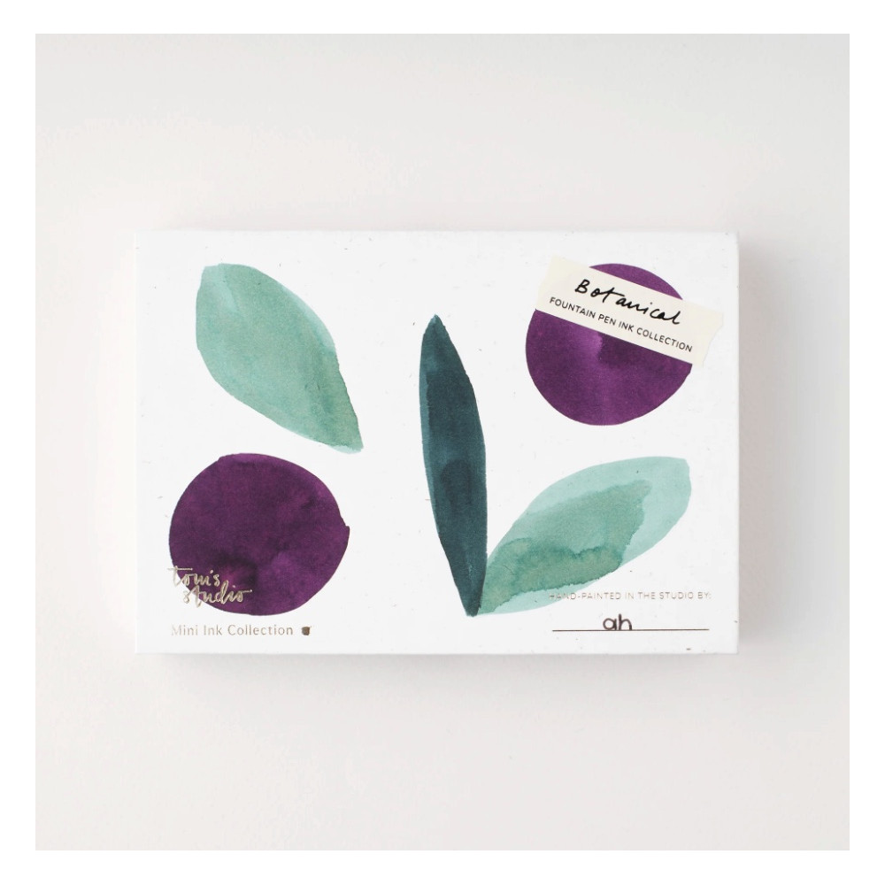 Set of Botanical Mini Ink Collection - Tom’s Studio - 6 x 5 ml