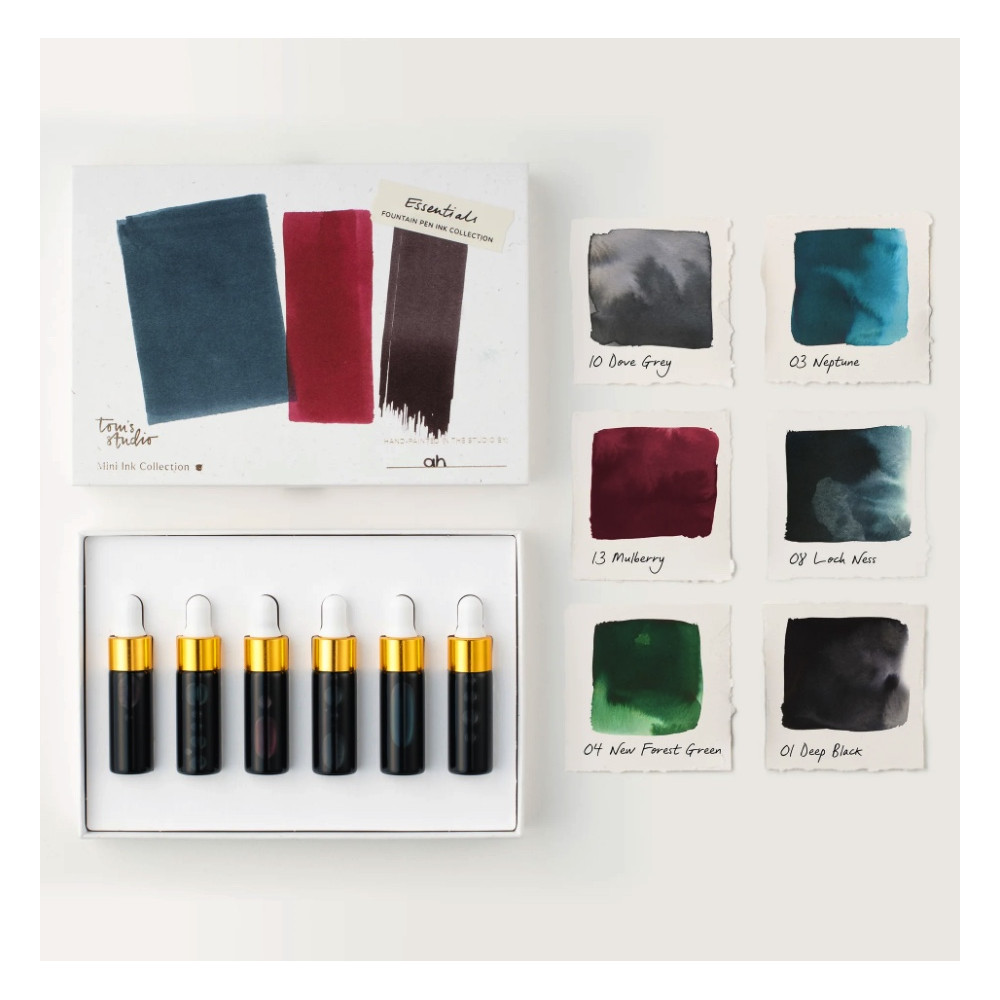 Set of Essentials Mini Ink Collection - Tom’s Studio - 6 x 5 ml