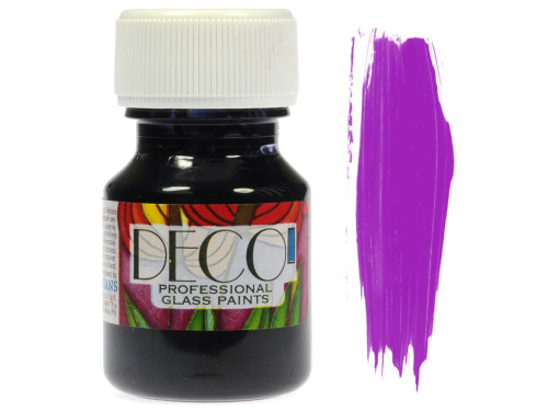 Glass Paint Deco - Renesans - violet, 30 ml