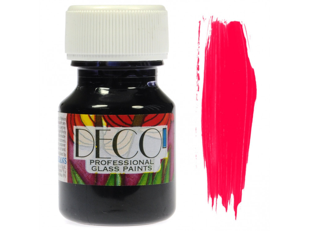 Glass Paint Deco - Renesans - Vermilion, 30 ml