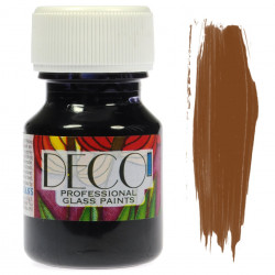 Farba do szkła witrażowa Deco - Renesans - jasnobrązowa, 30 ml