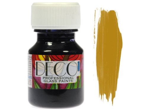 Glass Paint Deco - Renesans - gold, 30 ml