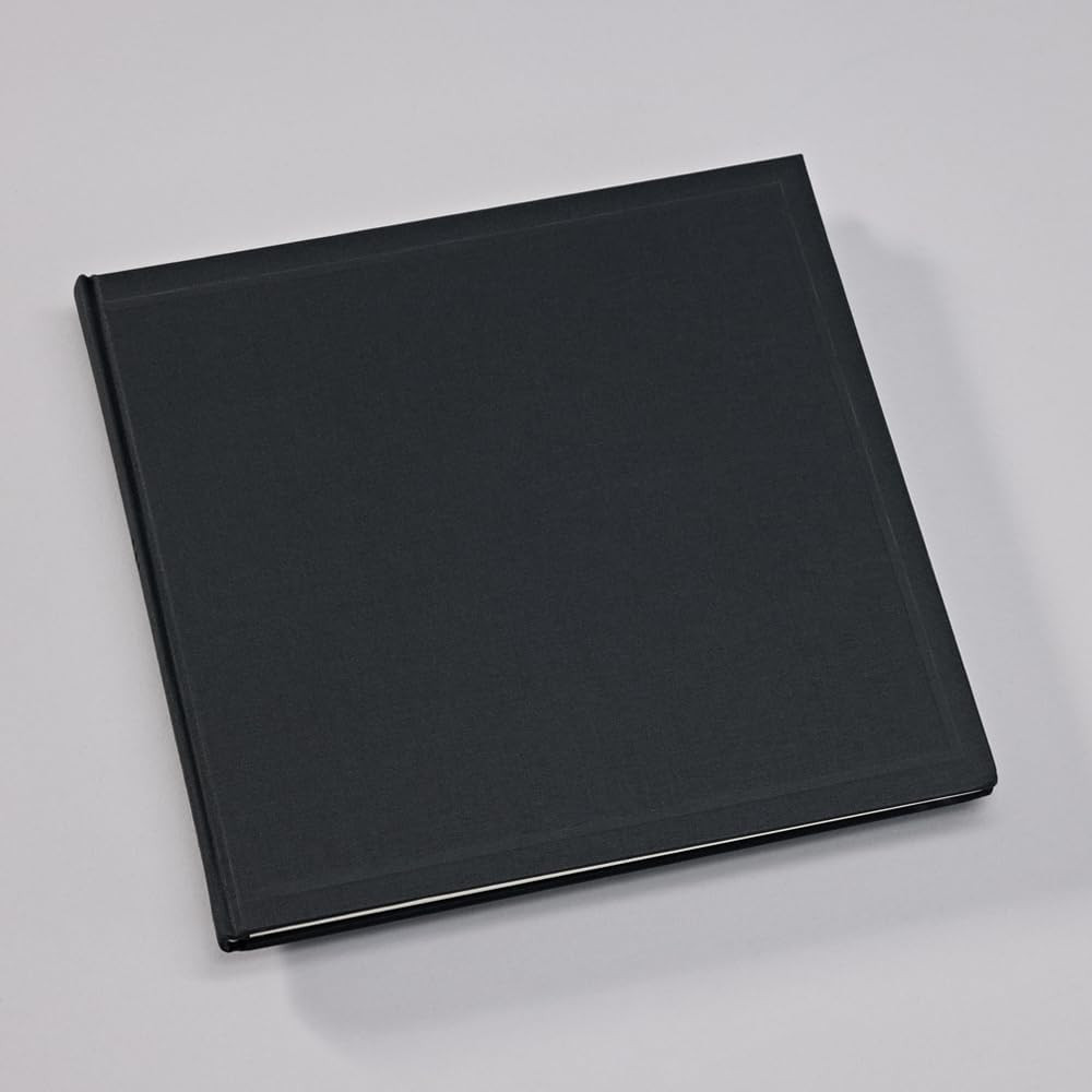 Condolence Book Heritage Line - Semikolon - Black