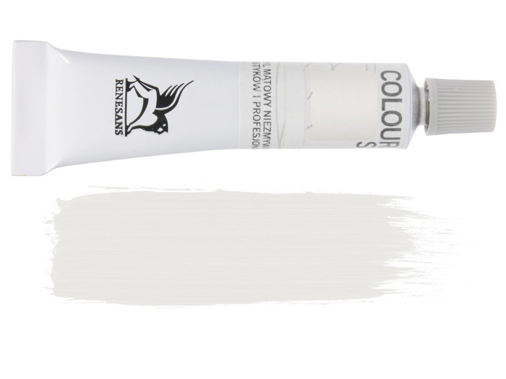 Acrylic paint Colours - Renesans - 01, white, 20 ml