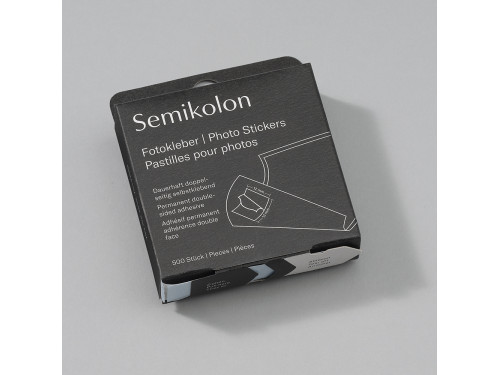 Self-adhesive photo rectangles - Semikolon - 500 pcs.