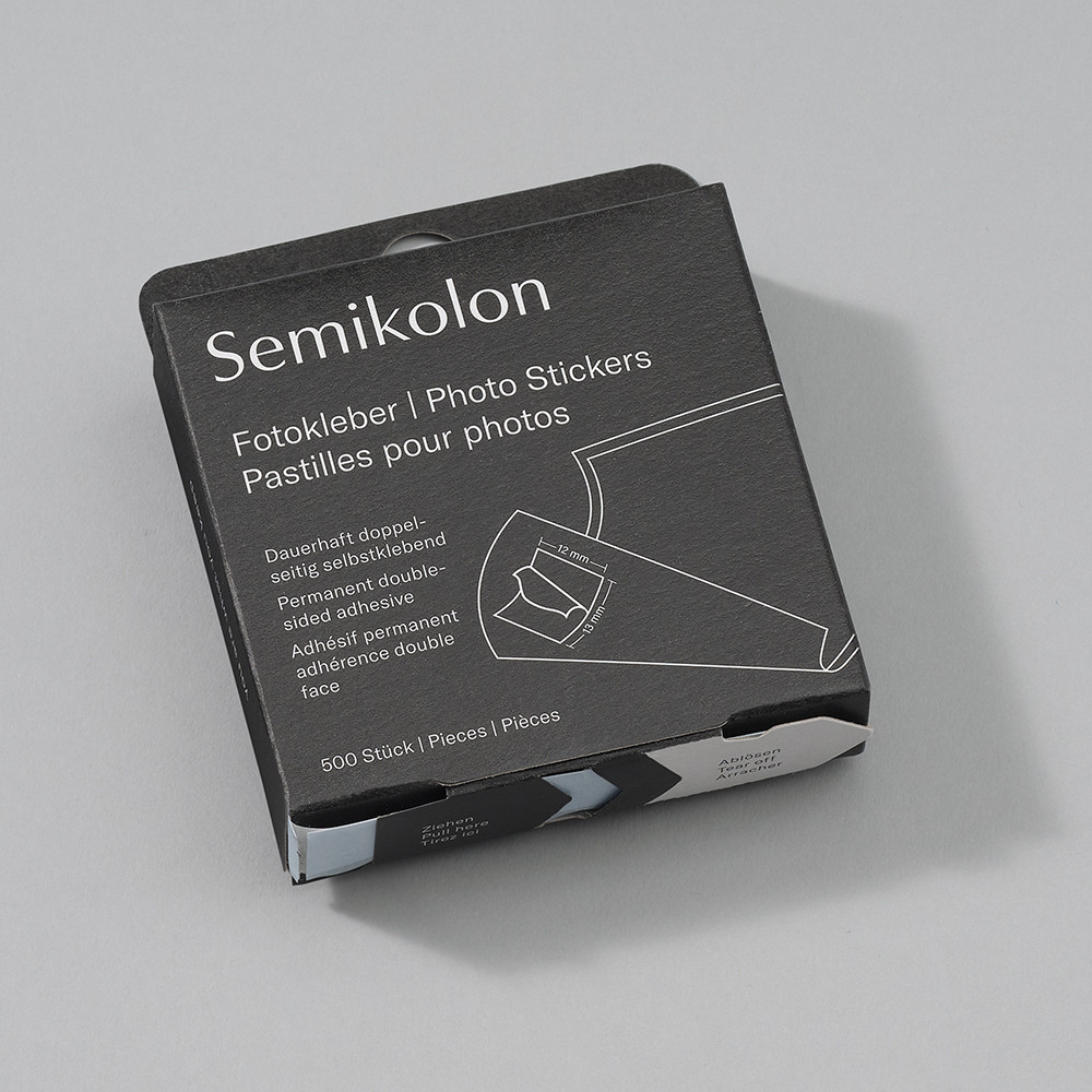Self-adhesive photo rectangles - Semikolon - 500 pcs.