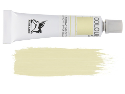 Acrylic paint Colours - Renesans - 03, Naples yellow, 20 ml