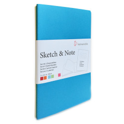 Zestaw notesów A4 - Hahnemühle - Blue Bundle 125 g/m2 2 szt.