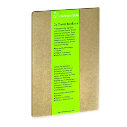 Zestaw notesów Travel Booklet 13,5 x 21 cm - Hahnemühle - 140 g/m2 2 szt.